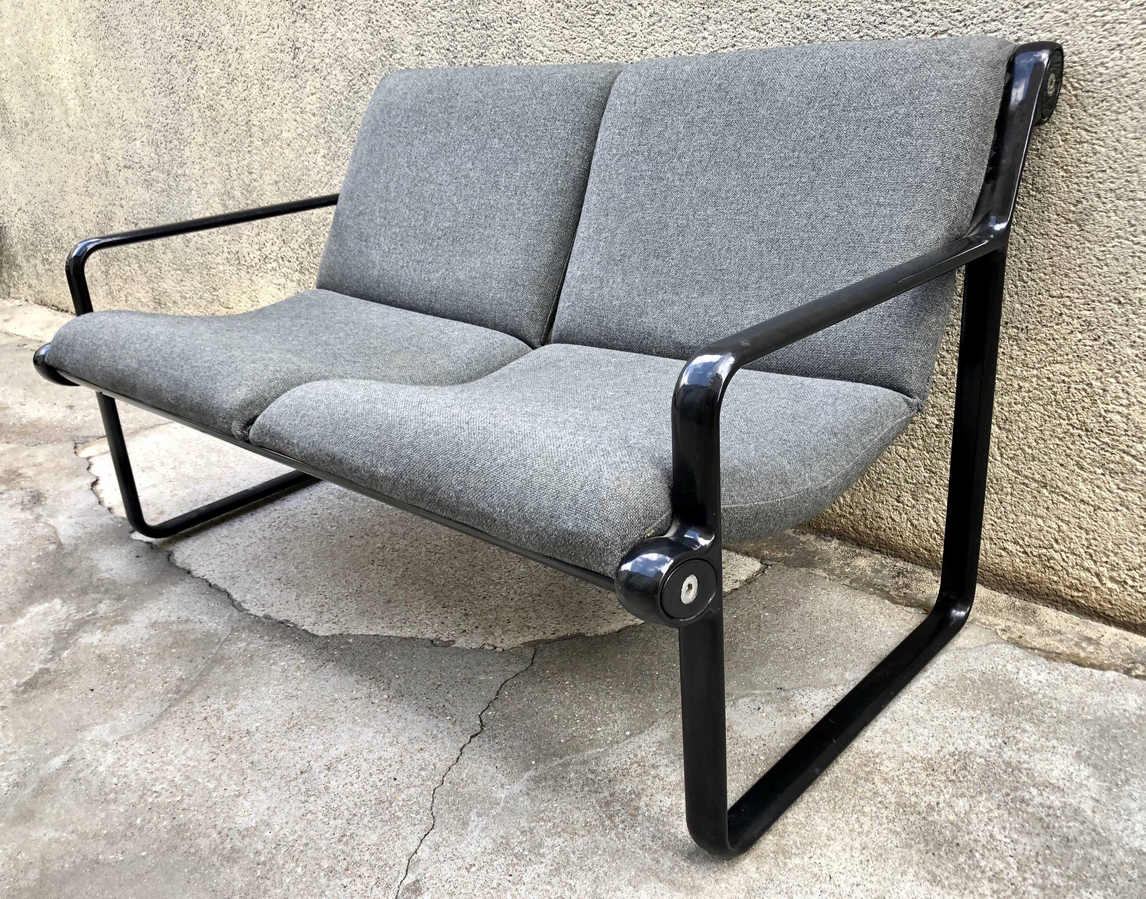 Knoll Sling Sofa Design Bruce Hannah - Andrew Morrison Vintage 80