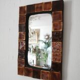 Long square mirror by Mithé Espelt
