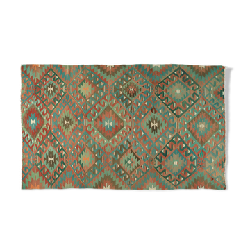 Anatolian handmade kilim rug 292 cm x 171 cm