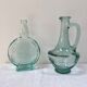 Pichet carafe en verre vert 1L