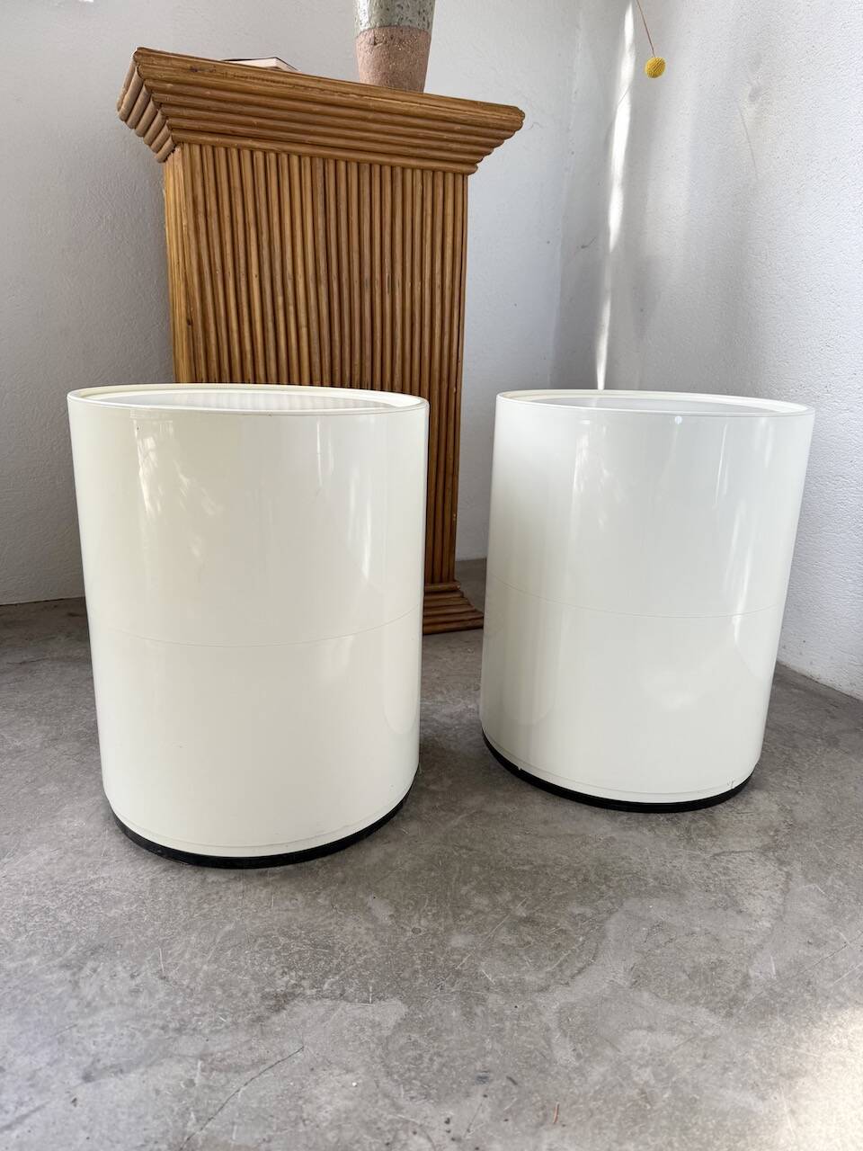 Castelli bedside tables for Kartell