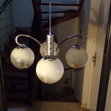 Delmas chandelier with Mazzega globes