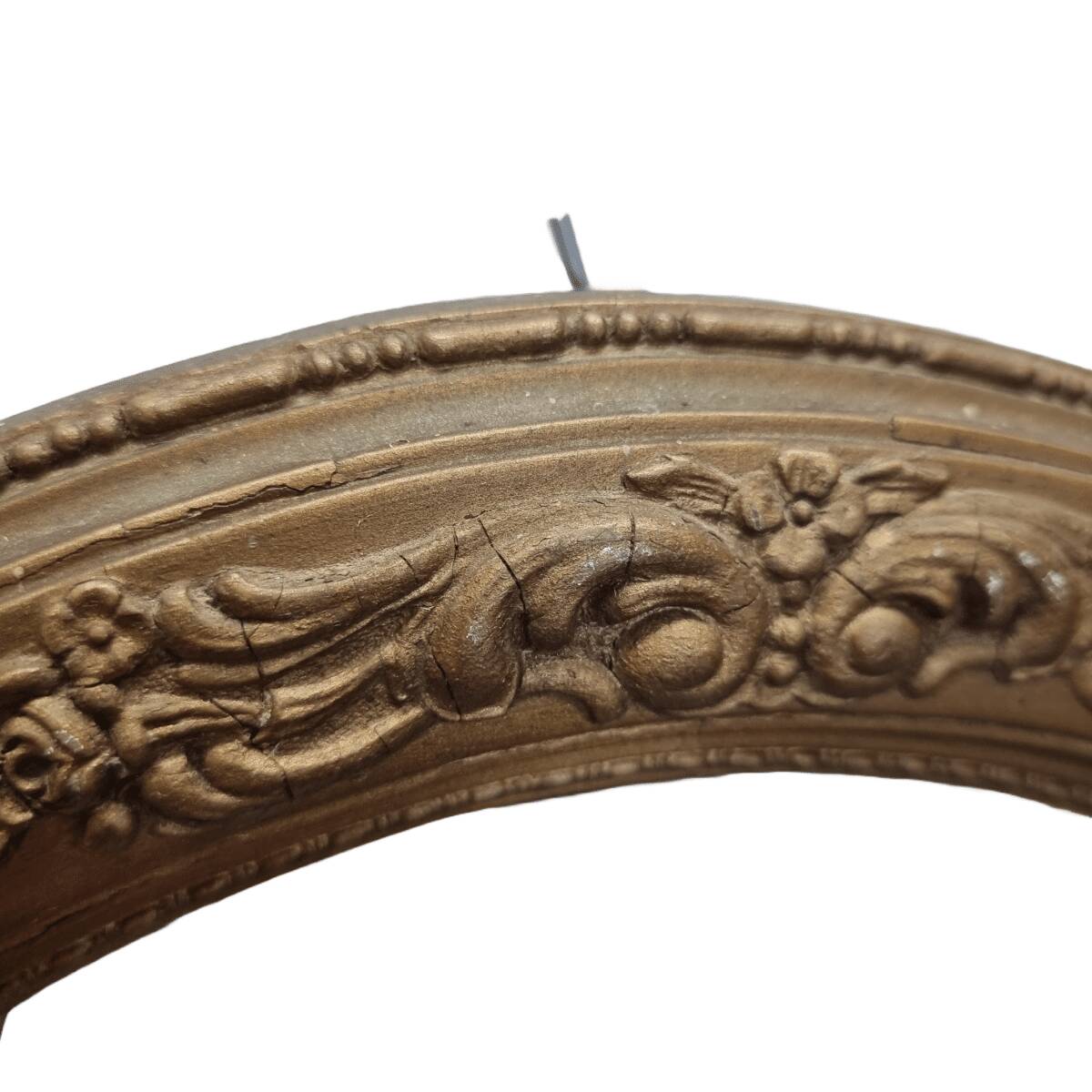 Vintage oval mirror