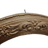 Miroir ovale vintage