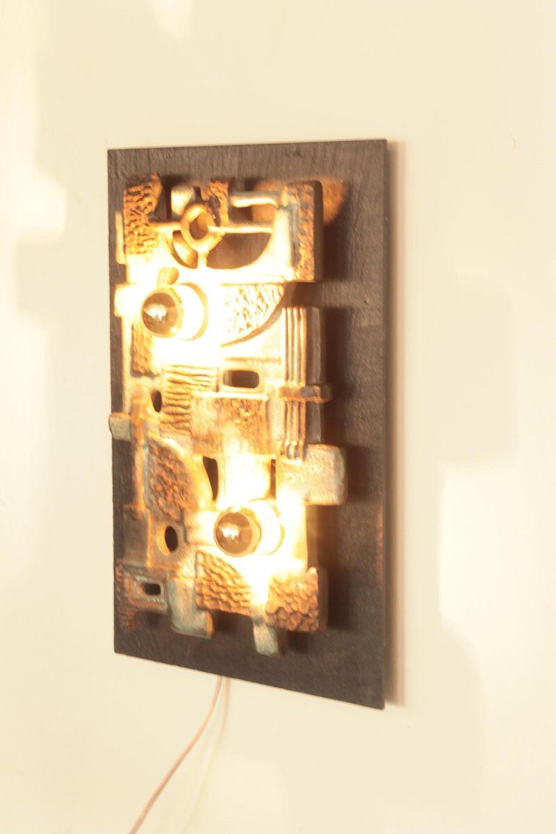 Vintage brutalist sculpture