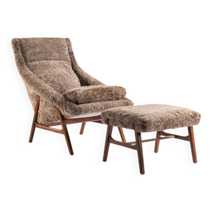 Fauteuil & Ottoman siesta