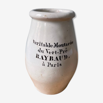 Pot à moutarde du Vert-Pré Raybaud à Paris XIXème