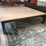 Wood coffee table