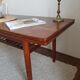Scandinavian coffee table circa 1960 - by F. Ohlsson in teak (model Sesam, brand Tingstrom)