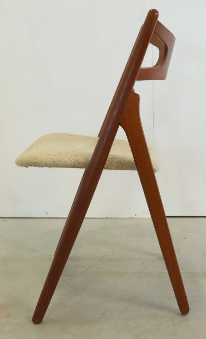 Set van 6 Hans Wegner voor Carl Hansen CH 29 stoelen