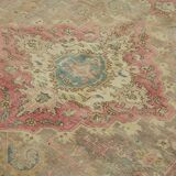 1970s 245 cm x 340 cm beige wool carpet