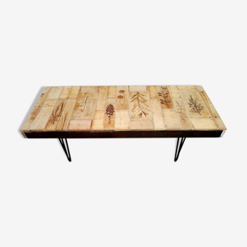 Vallauris Roger Capron coffee table 140 cm