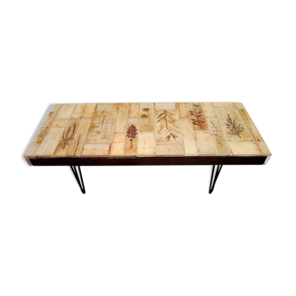 Vallauris Roger Capron coffee table 140 cm