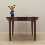 Round rosewood table, Danish design, 1970s, production: Denmark