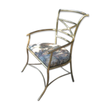 Large office chair circa 1950/60 in Brass