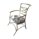 Large office chair circa 1950/60 in Brass