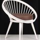 Paire de chaises de salon danoises vintage
