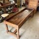 Table de drapier en bois massif 237 x 79 cm