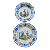 Henriot quimper 2 plates