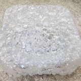 Vintage bubble glass ceiling light, 70s