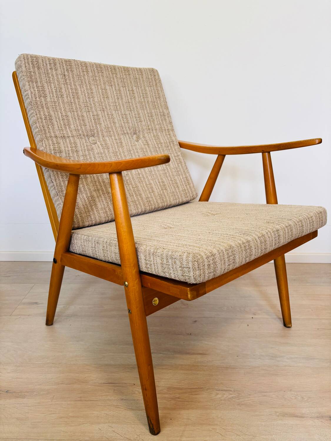Vintage Lounge Armchair by Ton from Czechoslovakia 1979’s