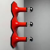 Trio of Staff Lights wall/ceiling lamps 70's, Germany