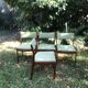 Chaises danoises scandinaves teck Uldum Möbelfabrik années 60