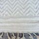 Authentic white Moroccan wool rug size 2/3 m