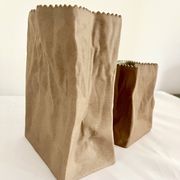 Vintage "Paper bag" vases by Tapio Wirkkala for Rosenthal studio-line, 1970