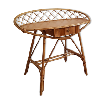 Rattan desk