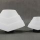 Paire de lampes de table Murano des années 1980, Italie
