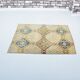 Tapis turc vintage rose et bleu sku 3116