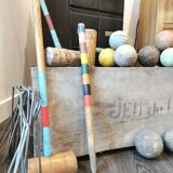 Old croquet game