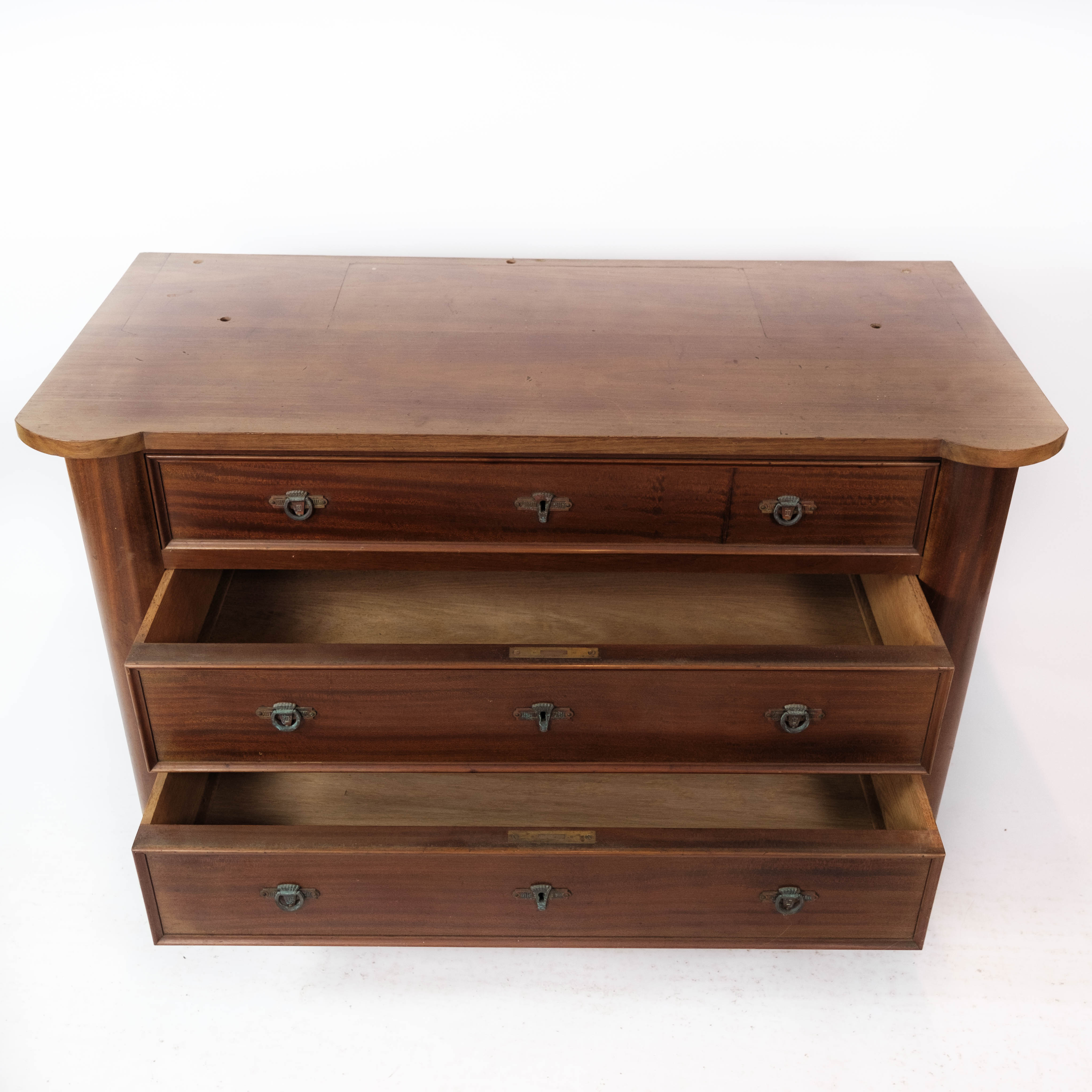 Chest of drawers of mahogany, 1920s