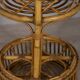 Vintage Italian Bamboo Bar Basket, 1960s