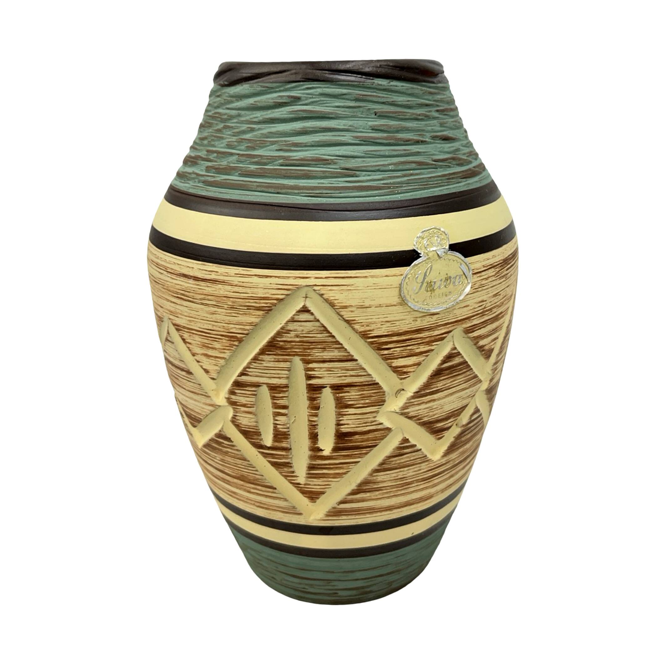ESR Sawa 256-15 Mid-Century Modern Collector's Vase, Germany 1960s