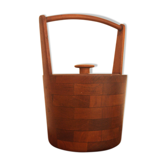 Vintage Danish Teak Ice Bucket