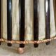 Lampadaire vintage bambou et rotin