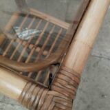 Rattan bedside