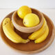 Raw solid wood fruit basket