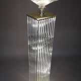 Art Deco style floor lamp made in the 70s in Murano glass
