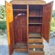triple-function wardrobe, hanging space, 1940s