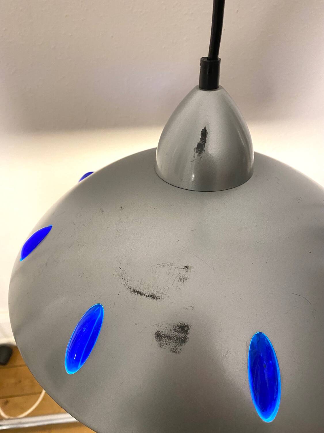 Space age ovni/ufo pendant light by Igor Paris vintage