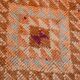 Brunt Orange Turkish Vintage Runner Rug, 85x388Cm