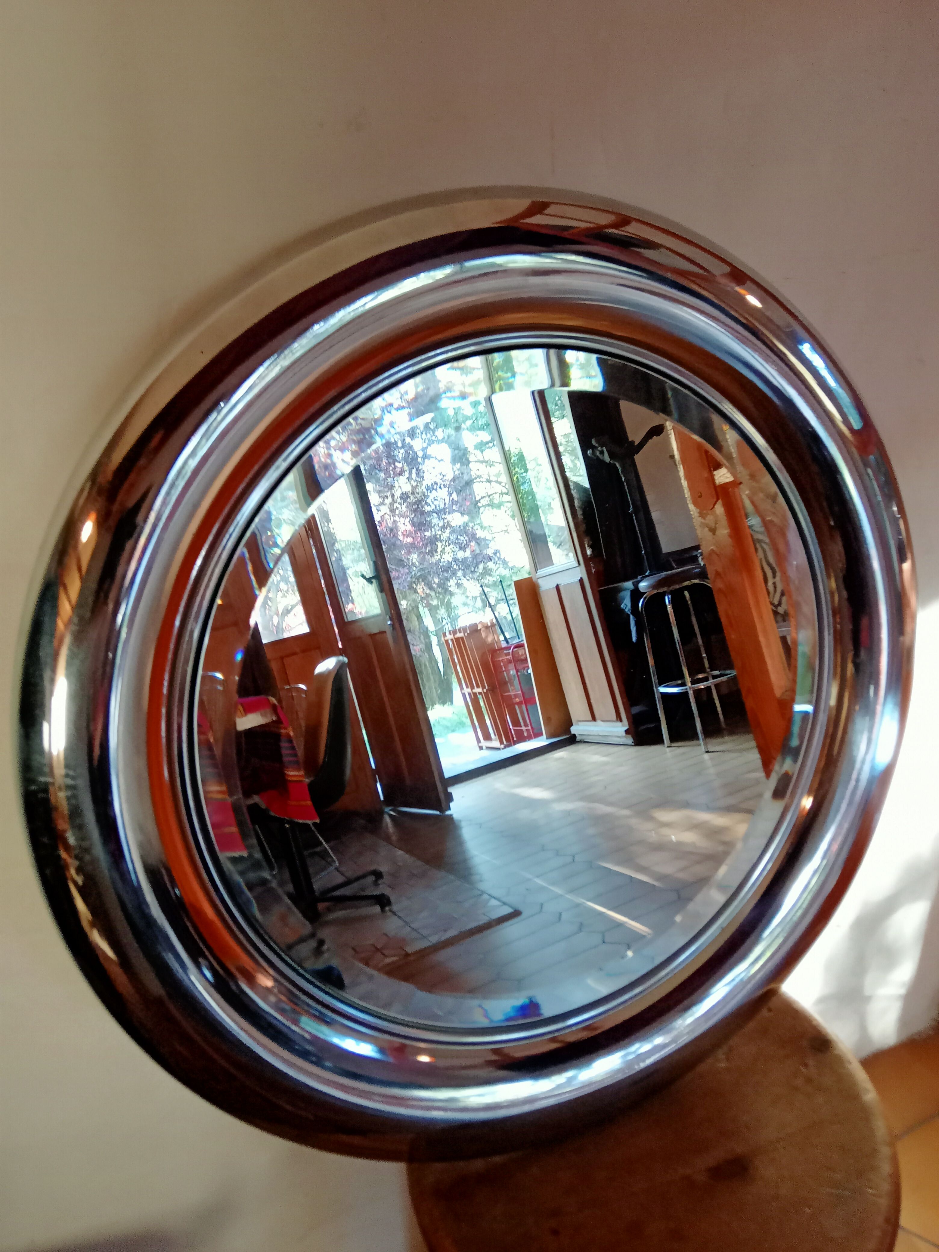 Chrome mirror design Italy