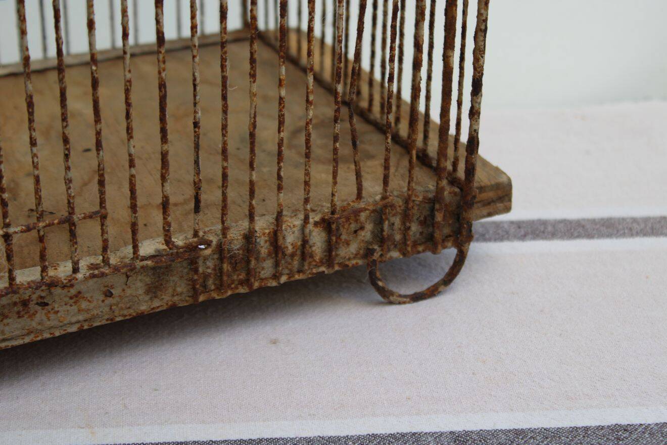Old birdcage
