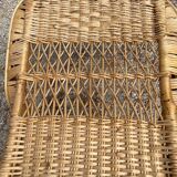 Rattan armchair