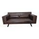 Flexus 3-seater sofa – ligne roset - full-grain brown leather