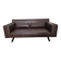 Flexus 3-seater sofa – ligne roset - full-grain brown leather