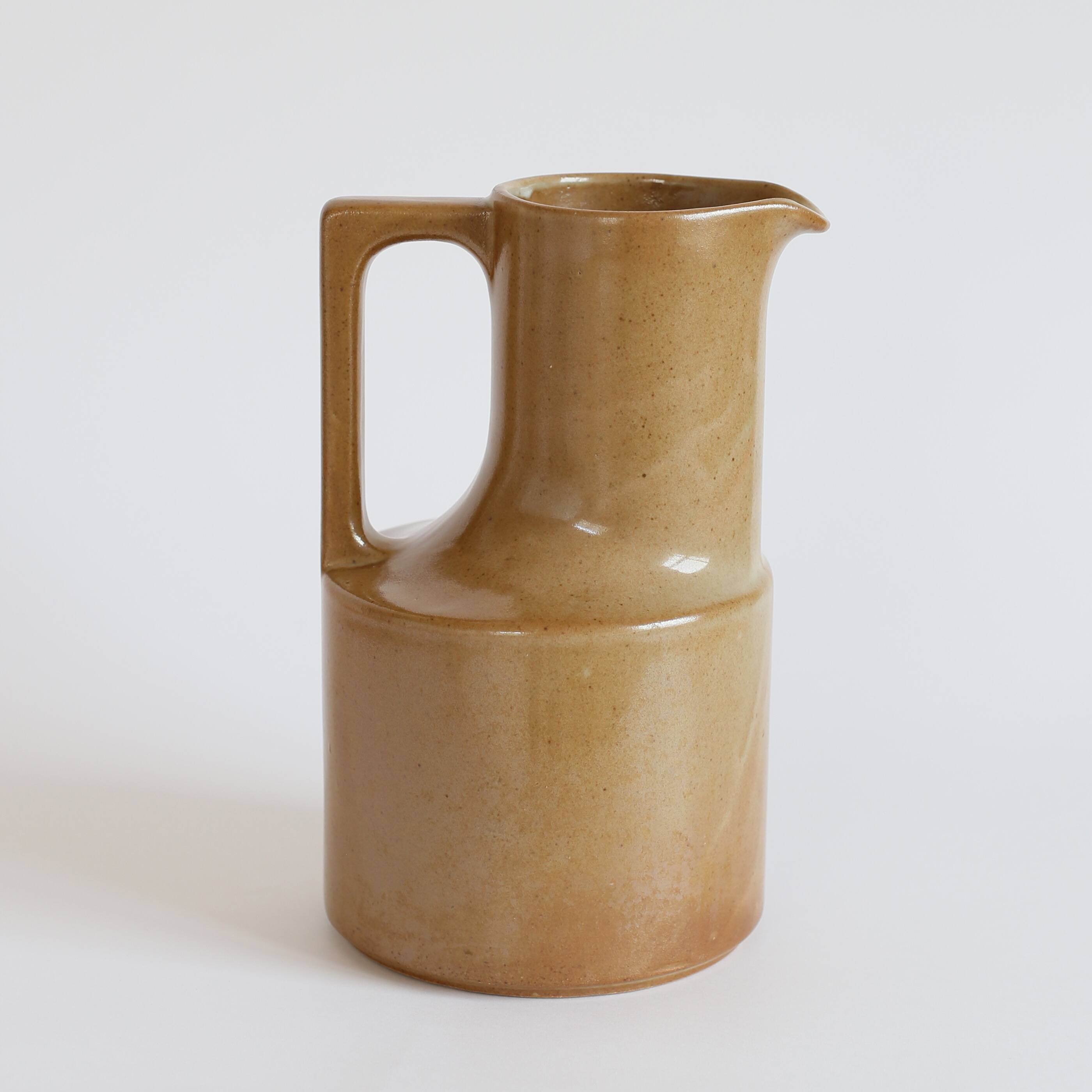 Brenne stoneware pitcher